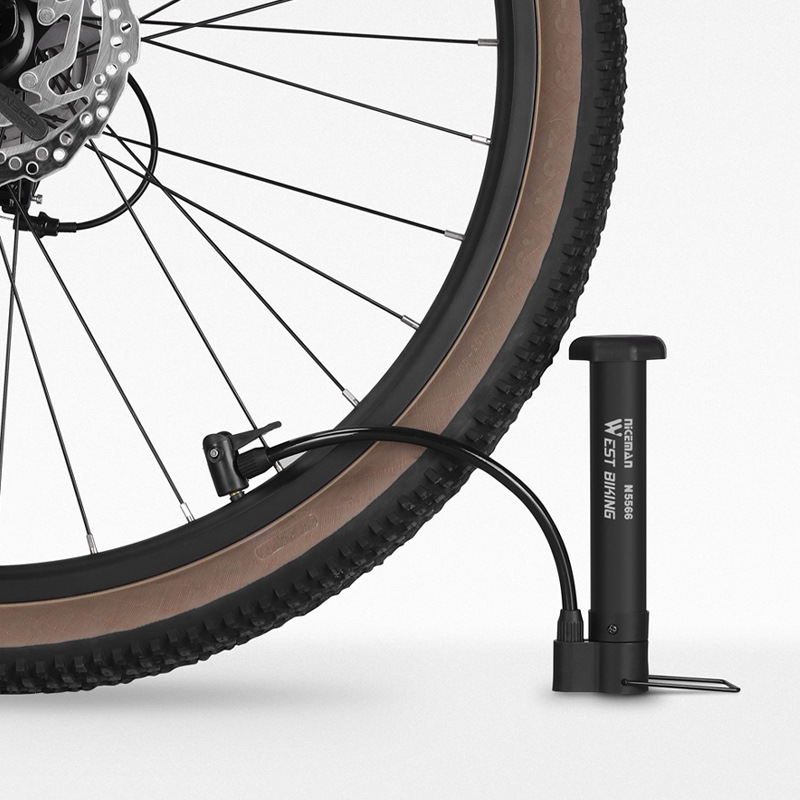 Bomba de bicicleta - Inflador avanzado de neumáticos de bicicleta - Bomba  de aire manual confiable y versátil con válvulas Presta y Schrader duales 