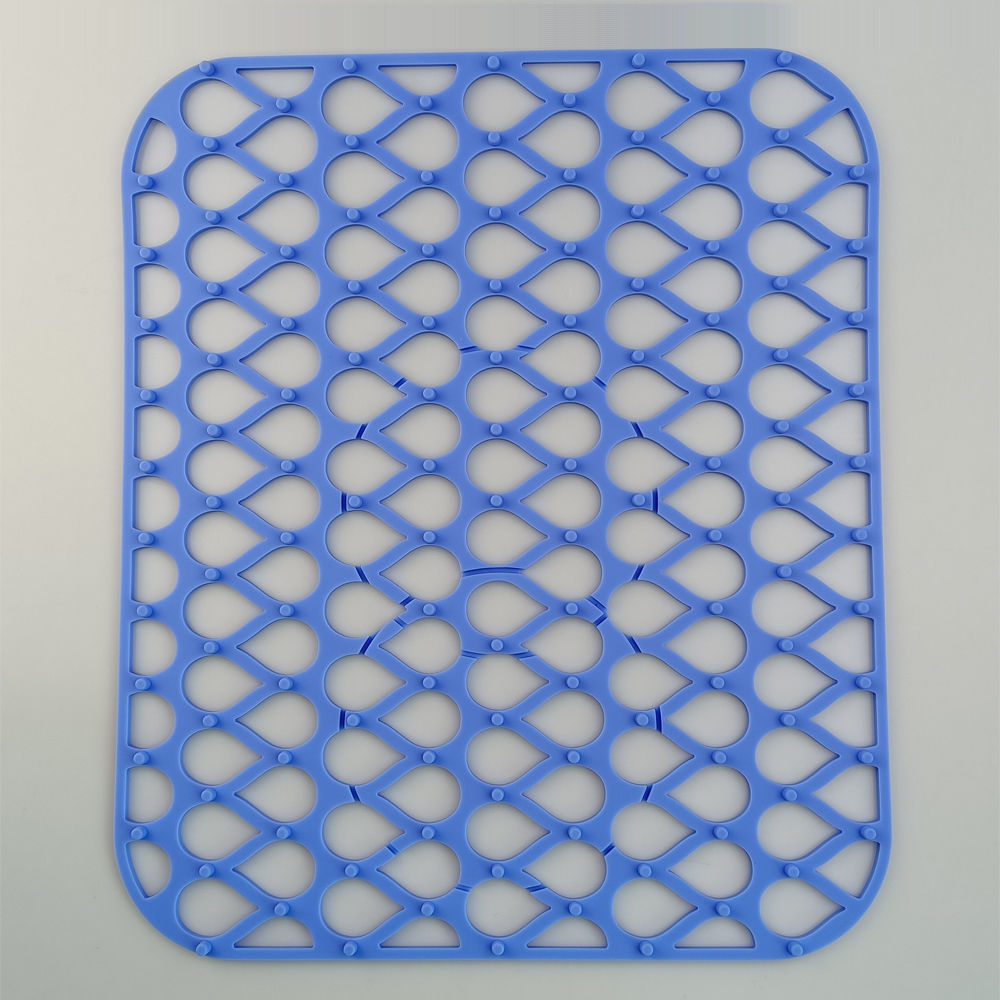 Silicone Sink Mat, Insulation Pad, Kitchen Drainer Bottom Protection,  Anti-scratch Anti-splash Filter Mesh - Temu