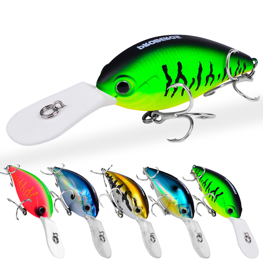 Banshee 6pcs/lot 60mm 10g VC01 Diving Floating Fishing Lure Rattle Sound  Wobbler shallow Crankbaits Hard Artificial Bait - Price history & Review, AliExpress Seller - Banshee Official Store