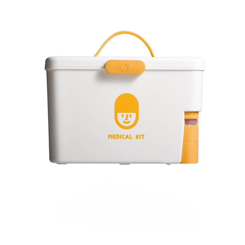 Multifunctional Household Plastic Small Medicine Box Portable