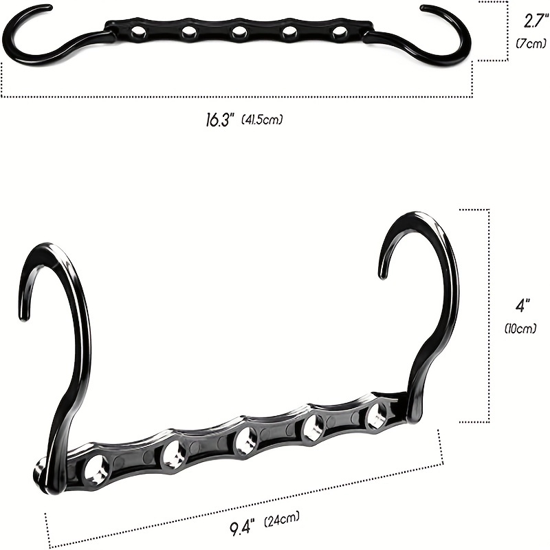 6 Pack Magic Hangers Space Saving Closet Organizer