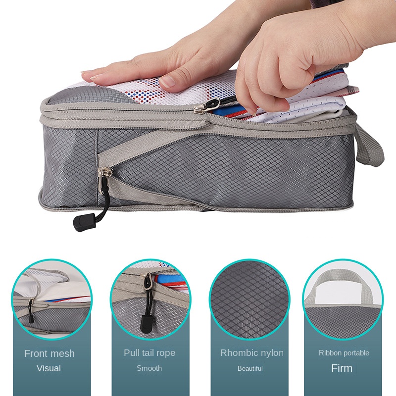 Travel Organizer Compression Packing Clothing Storage Bags Double