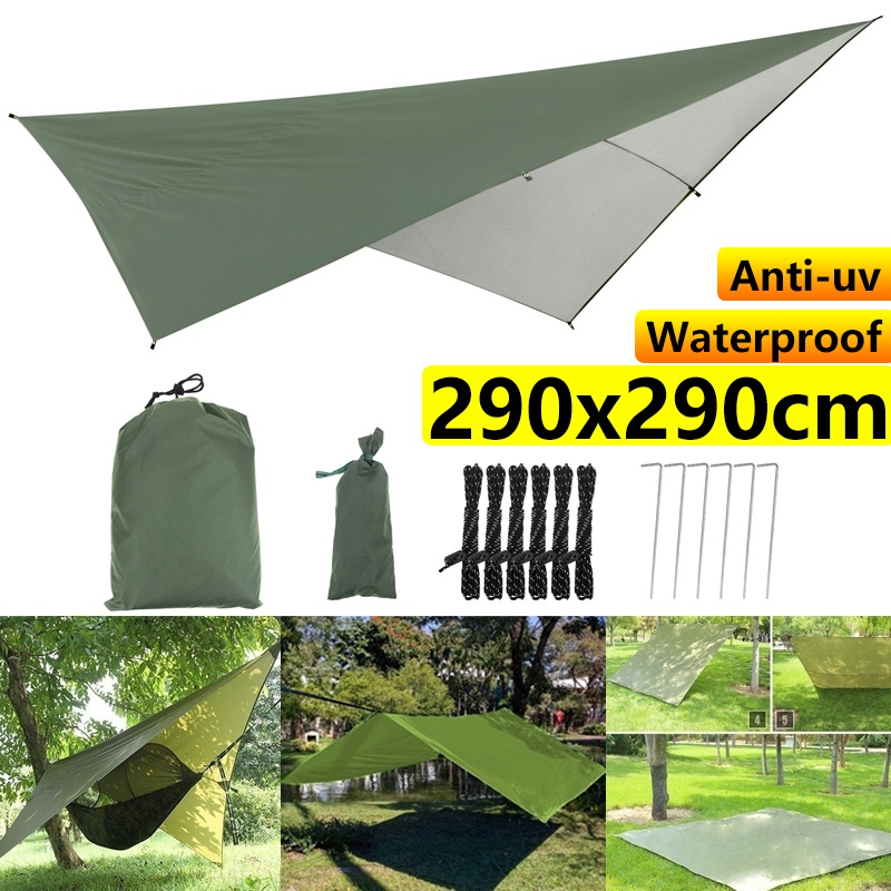 1pc Outdoor Regenfest Winddicht Sonnenschutz Baldachin Zelt, Für