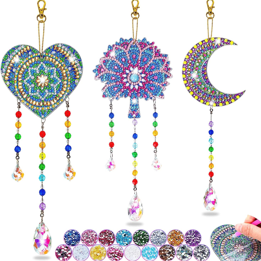 Diy 5d Diamond Art Wind Chime Pictures: A Perfect Gift For - Temu