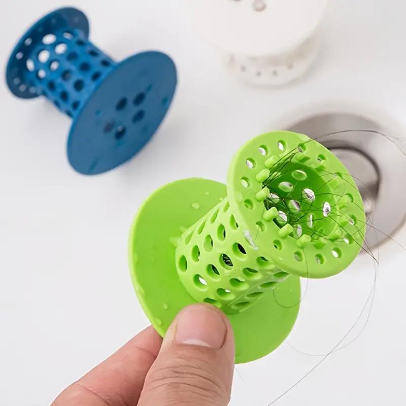 1pc Sink Drain Overflow Cleaning Brush, Household Sewer Hair Catcher,  17.72inch, Hair Drain Cleaner Tool, Hair Drain Cleaner Tool, Hair Cather  Shower