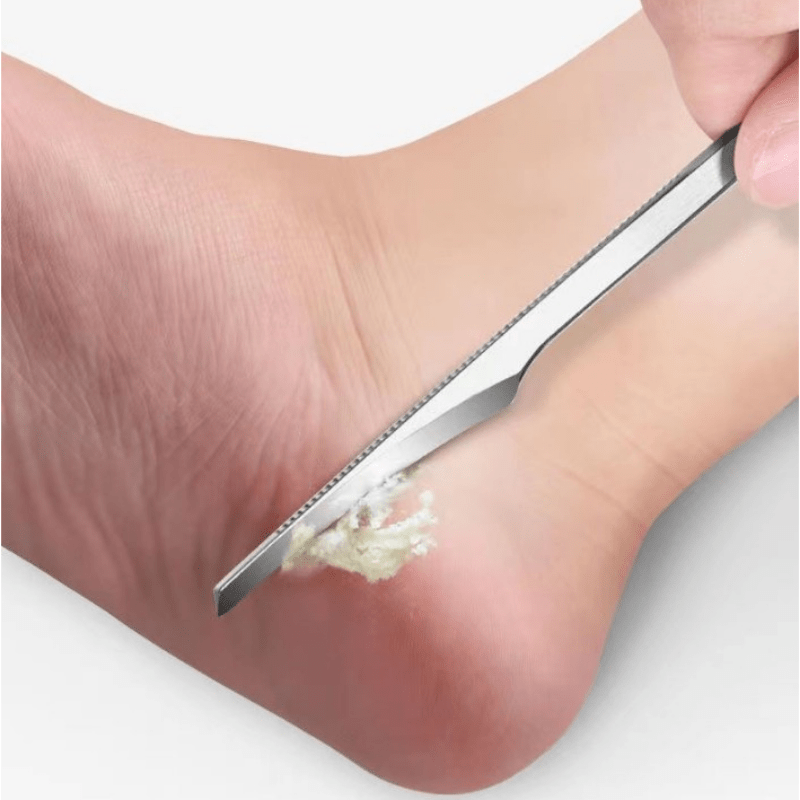 Feet Scraper Knife Stainless Steel Pedicure Scraper Foot Care Callus  Exfoliating Callus Exfoliating knife