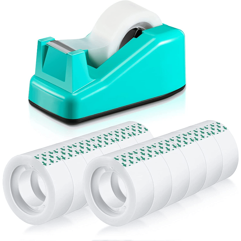

Cute & Convenient Tape Dispenser - Perfect For Wrapping Office, Home & School Supplies!
