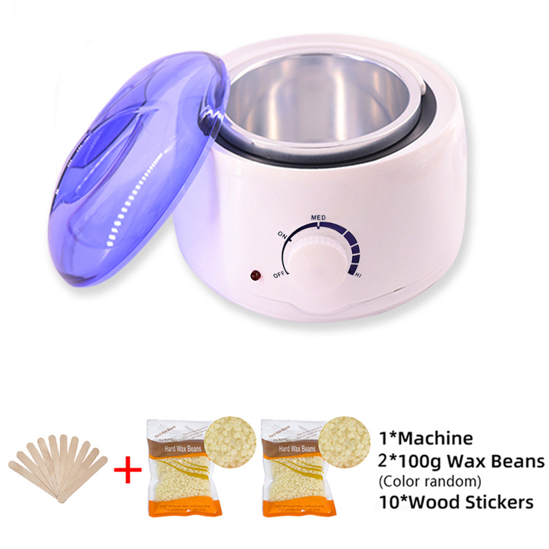 Us]wax Dipping Pot Hair Removal Wax Machine Heater Wax Beans - Temu