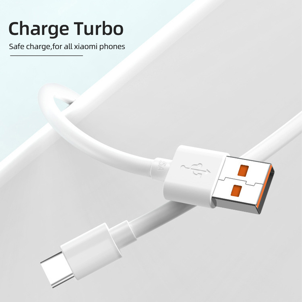 Câble De Chargeur Turbo 120W Pour Xiaomi 33w Charge Rapide - Temu