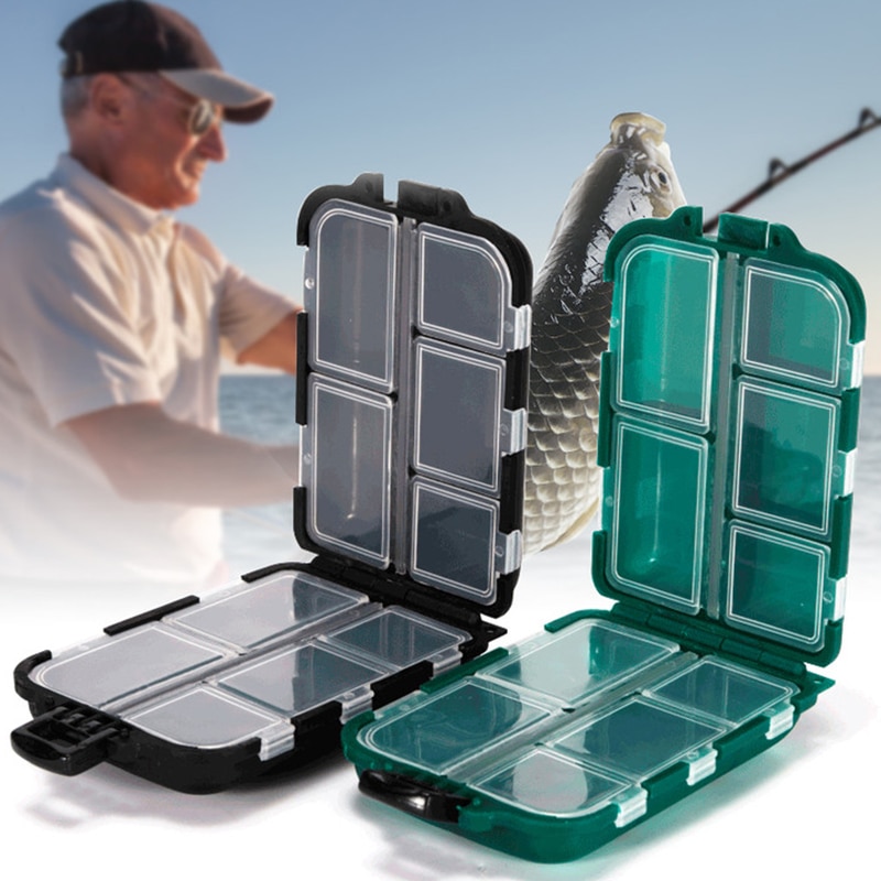 Organize Fishing Tackle Box Leofishing's Waterproof Mini - Temu
