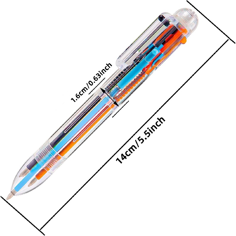 Multicolor Retractable Pen Ballpoint Pen Christmas Retractable Fun