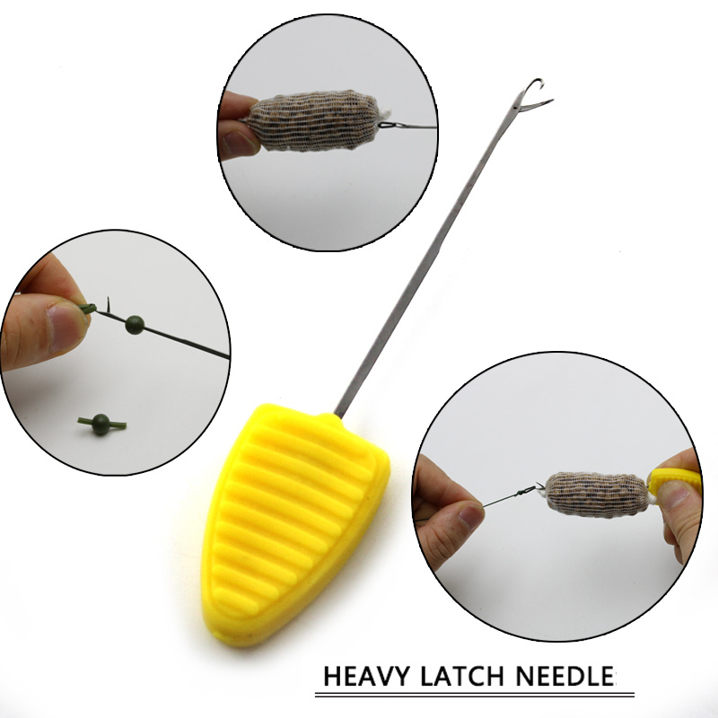 Carp Fishing Bait Needle Kit 4 in 1 Multi-Function Tool Hair Gauge Knot  Puller Loop Typer Fishing Bait Tool Tackle Accessories - AliExpress