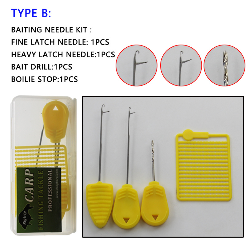 Boilie Needle Set Stainless Baiting Knotting Tool Carp - Temu