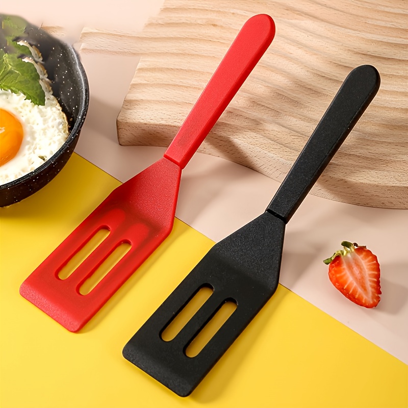 Mini Brownie Serving Spatula Flexible Nonstick Silicone Serve Turner  Heat-resistant Cookie Spatula Slotted Spatula For Flip Egg In Small Frying