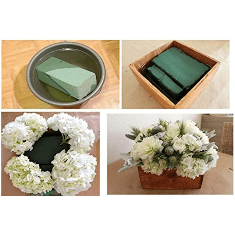 Floral Foam, Wet And Floral Form Blocks Flower Arrangement Kit For