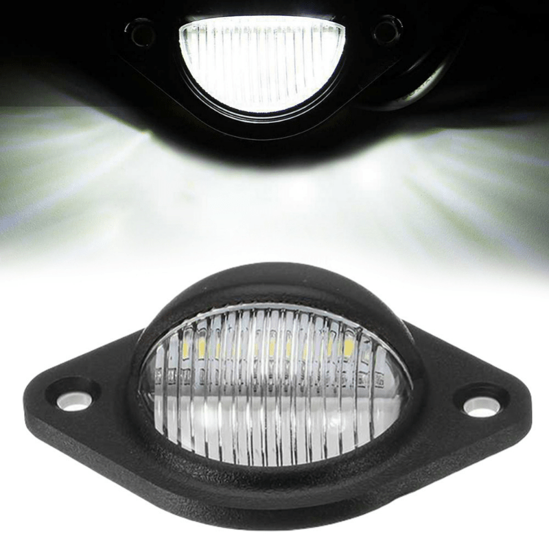 Lumière LED pour plaque d'immatriculation Remorque ou camion