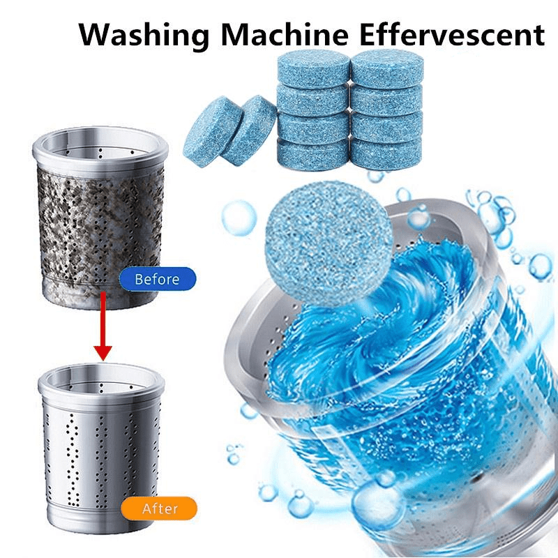 Washing Machine Cleaning Tablets ----- 10 Tablets Pack