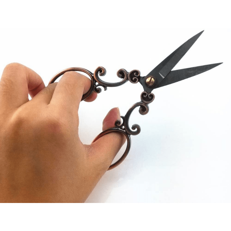 1PC Embroidery Scissors For Sewing Handicrafts Tool Craft Art Needlework  Yarn Thread Vintage Scissor