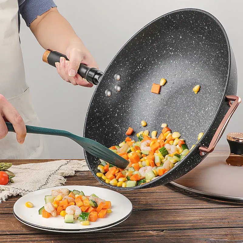 Woks & Stir-fry Pans, Griddle, Chef's Pans, Non-stick Aluminum