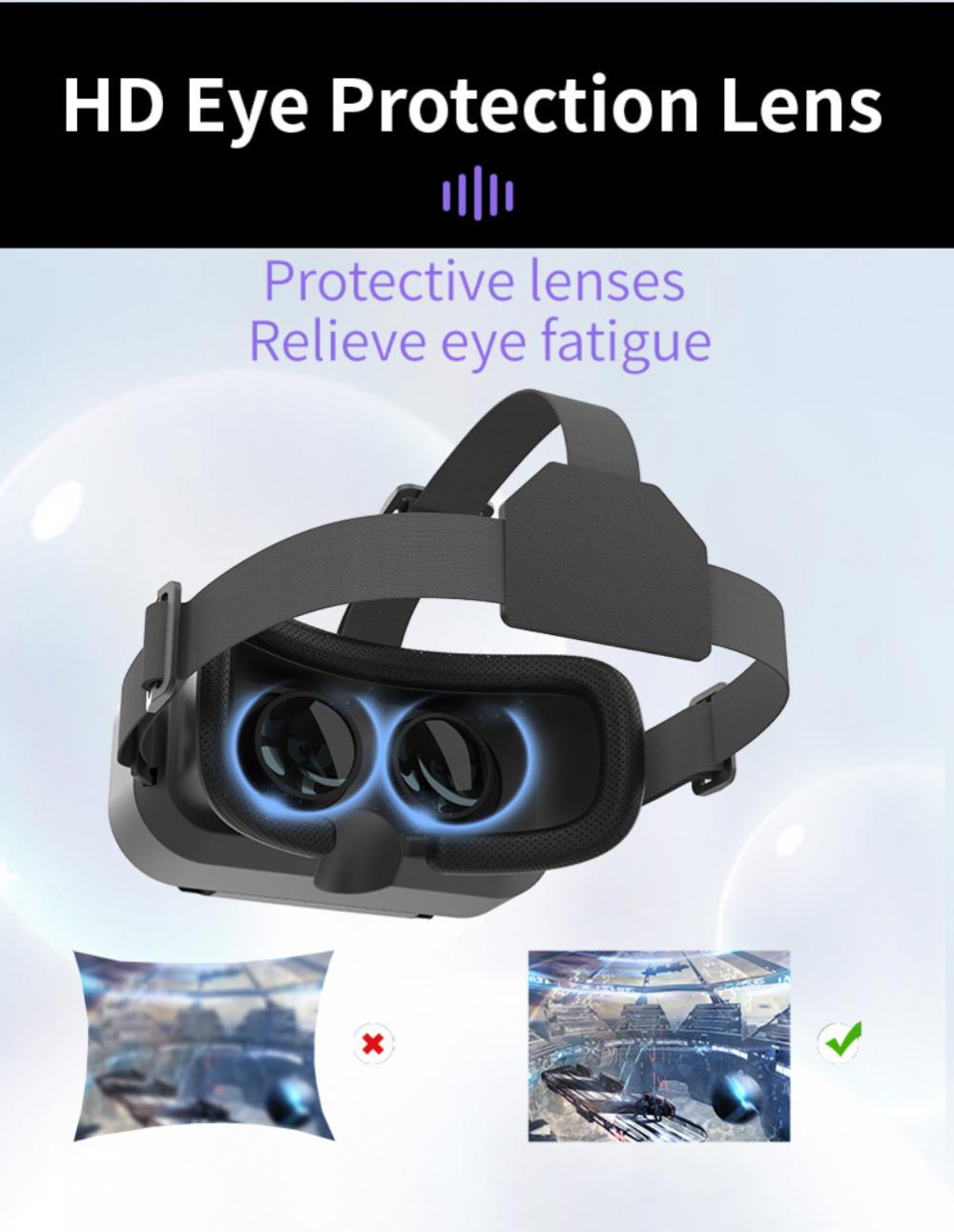 Gafas Vr Teléfono Móvil Casco Máquina Juego Realidad Virtual - Temu