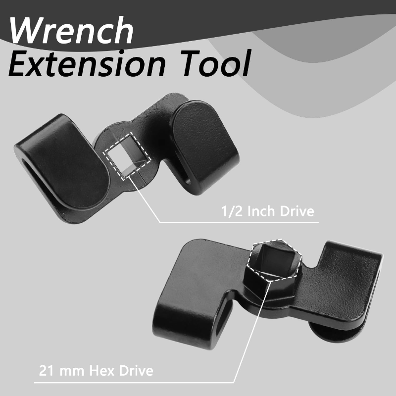 Acheter Adaptateur d'extension de clé pour outil d'extension de clé  universelle à entraînement de 1/2 pouces ou à entraînement hexagonal de 21  mm