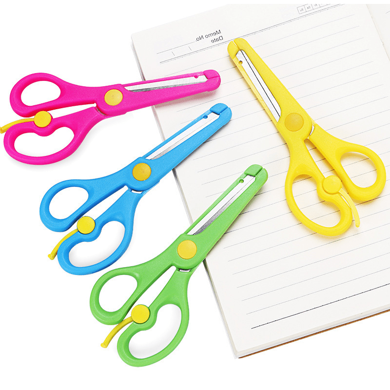 4pcs Safety Scissors For Preschoolers Perfect For Art And - Temu United  Arab Emirates