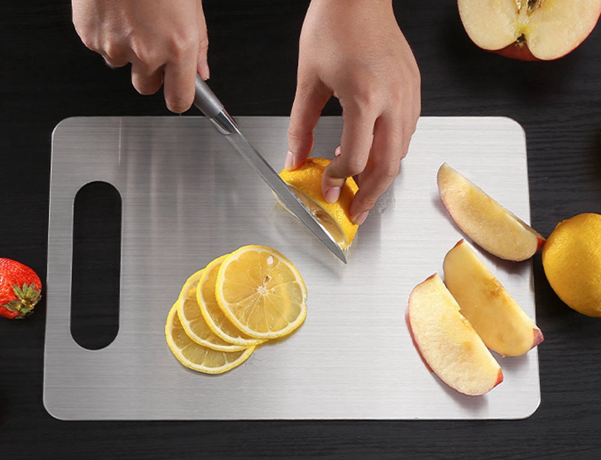 Customizable Stainless Steel Cutting Board And Mat Set - Perfect For Fruit  And Vegetable Cutting - Ideal Mother's Day Gift - Temu Germany