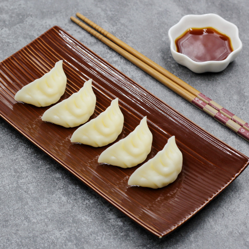 Pvc Simulation Food Toys Medium Steamed Dumplings Model Live - Temu