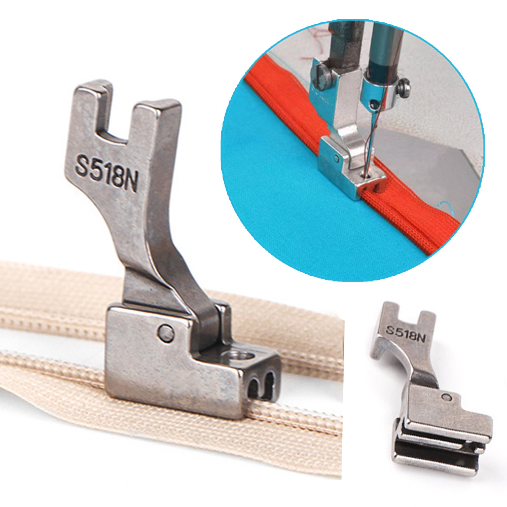 1Pc Invisible Zipper Sewing Machine Presser Foot Household Sewing Machine  Part Sewing Accessories for Singer Brother janome - AliExpress