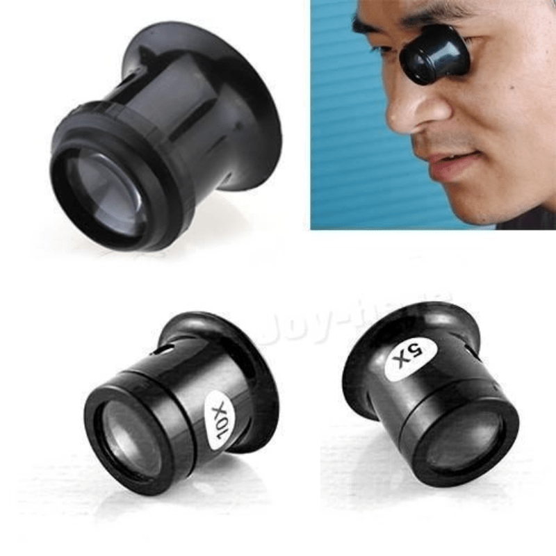 No. 3 Aluminum Eye Loupe Magnifier Jewelry Making Inspection Tool INSP-0013  