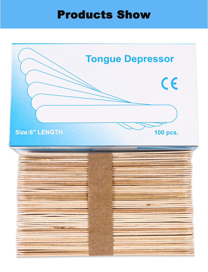 Tongue Depressor Suppressor Non sterile Wooden Tongue - Temu