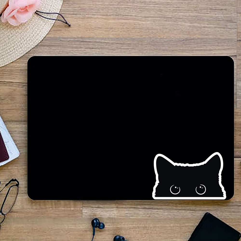 4*2.5'' Cute Black Cat Sticker - Sticker Graphic - Stickers For Water  Bottles Laptop Meme Stickers Waterproof Aesthetic Vinyl Decals Stickers