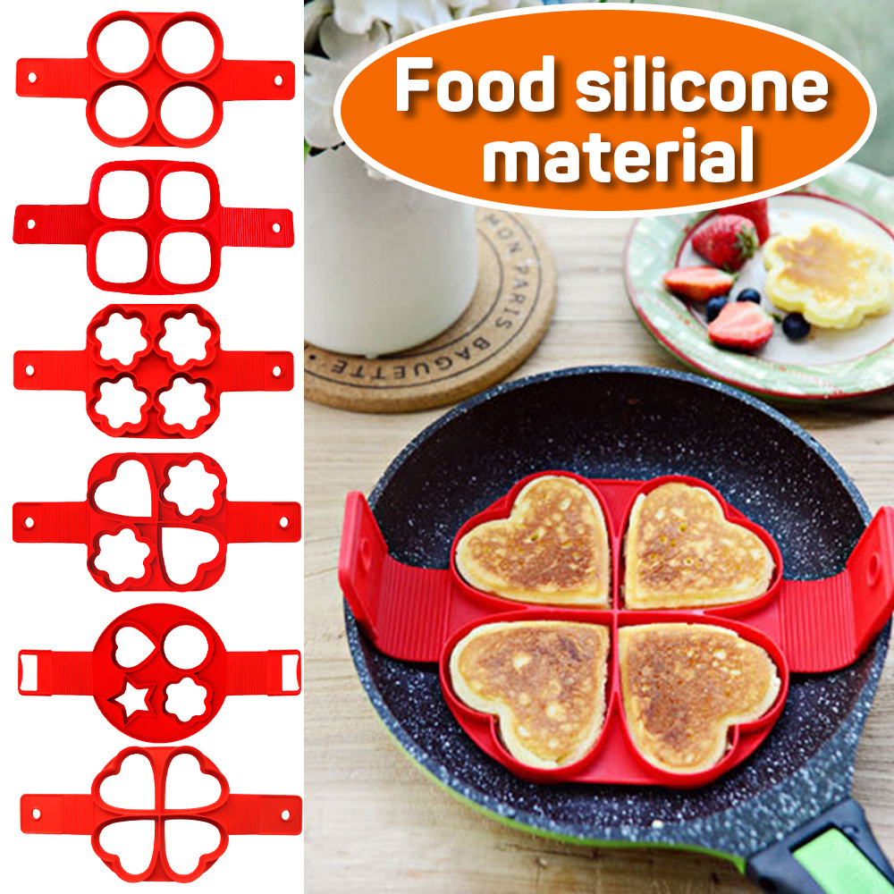 Egg Cooker Pancake Maker Mold Egg Shaper Omelette Nonstick Cooking Tool Pan  Flip Eggs Ring Mold Kitchen Gadgets Accessories - Temu