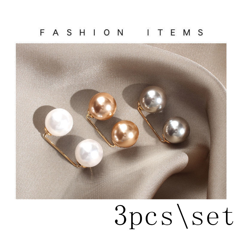 Freshwater Pearl Brooch Sweater Shawl Hat Clip Neckline - Temu