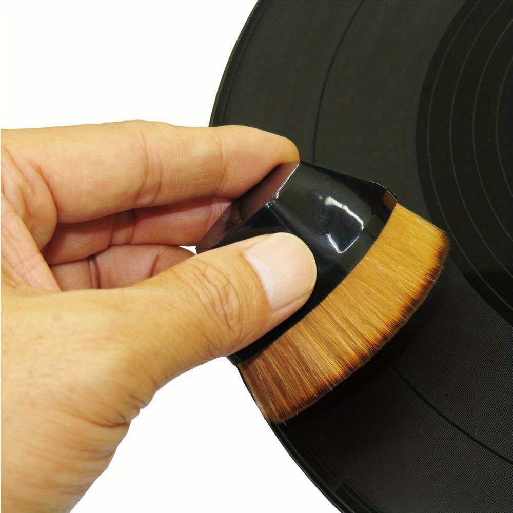 Cepillo antiestático profesional para limpiador de discos de
