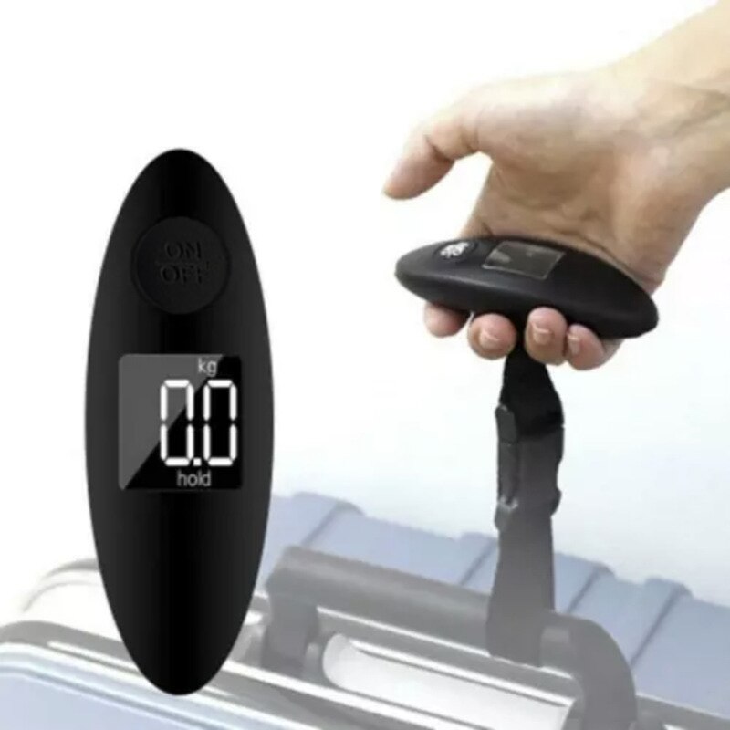 Luggage Scale Electronic Digital Portable Suitcase Travel Weighs Baggage  Bag Hanging Scales Balance Weight Lcd - Temu