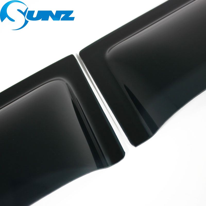 Weathershield Para Ford F150 2009 2010 2011 2012 2013 2014 Viseras De  Puerta Protectores De Lluvia Y Sol Deflectores De Ventana Accesorios De  Coche SU