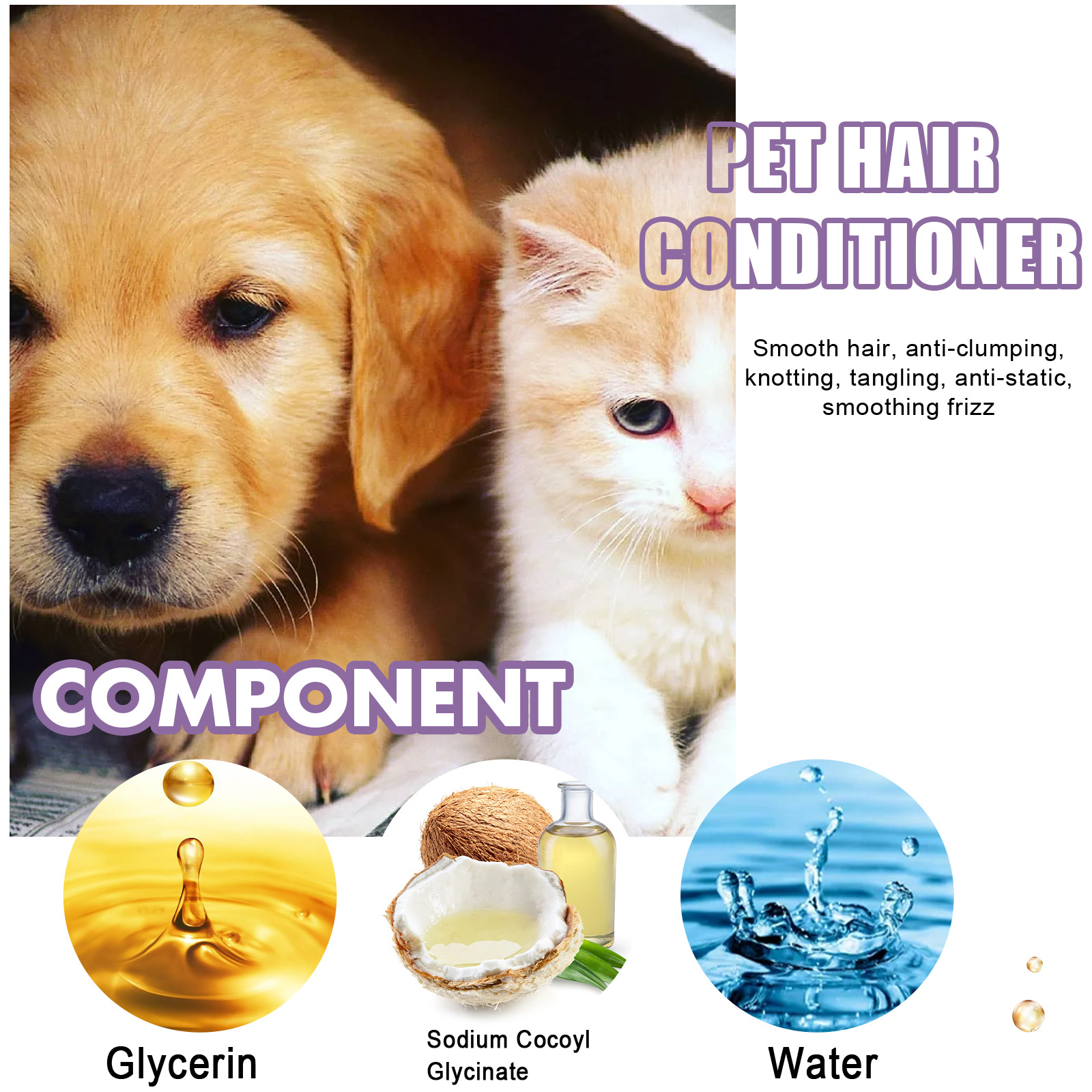 Dog hotsell hair conditioner