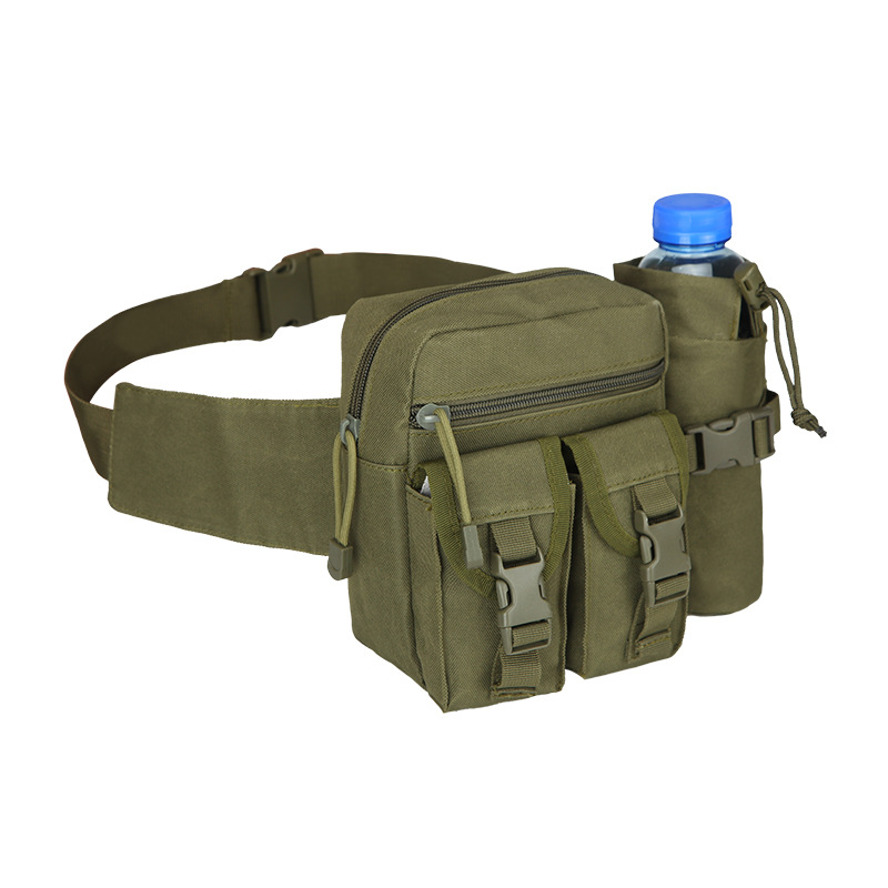 Mens Sports Waist Bag Portable Tactical Nylon Fanny Pack With