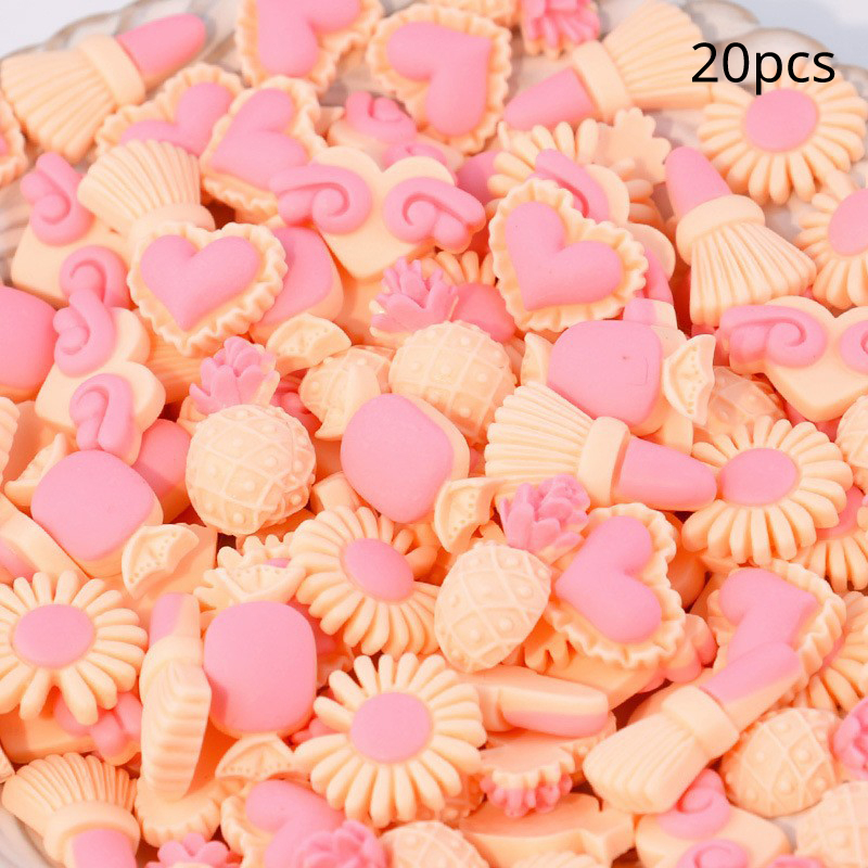 4 Styles Candy Colors Imitation Flower Snacks And Flower - Temu