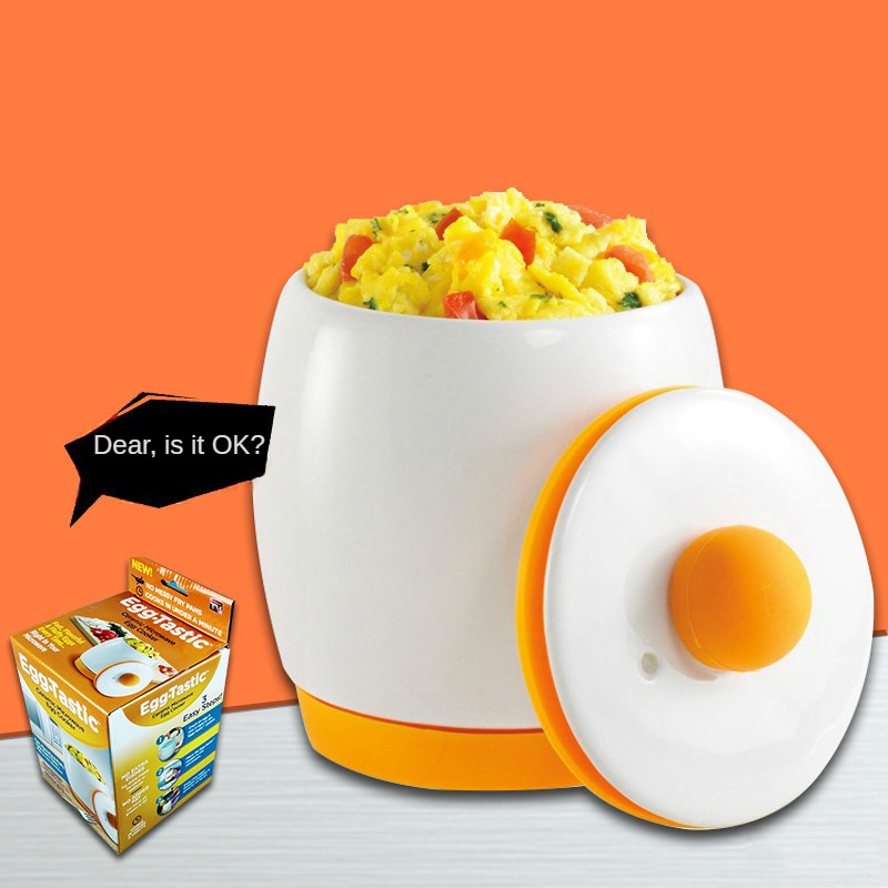 Tinksky DIY Breakfast Portable Egg Cooker Mold Microwave Steamer Practical  Egg Cooker