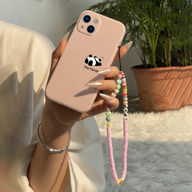 Coque IPhone Avec Cordon Collier - Compatible IPhone 7 à 14 Pro Max, Modèle Mini