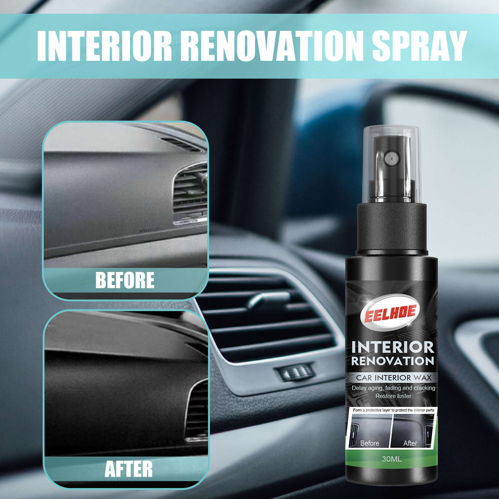 Car Interior Repair Spray Car Interior Renovation Spray - Temu