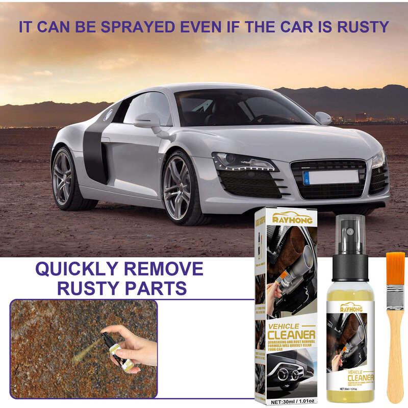 Car Rust Remover Spray Kit Degreaser Brightener Rust - Temu
