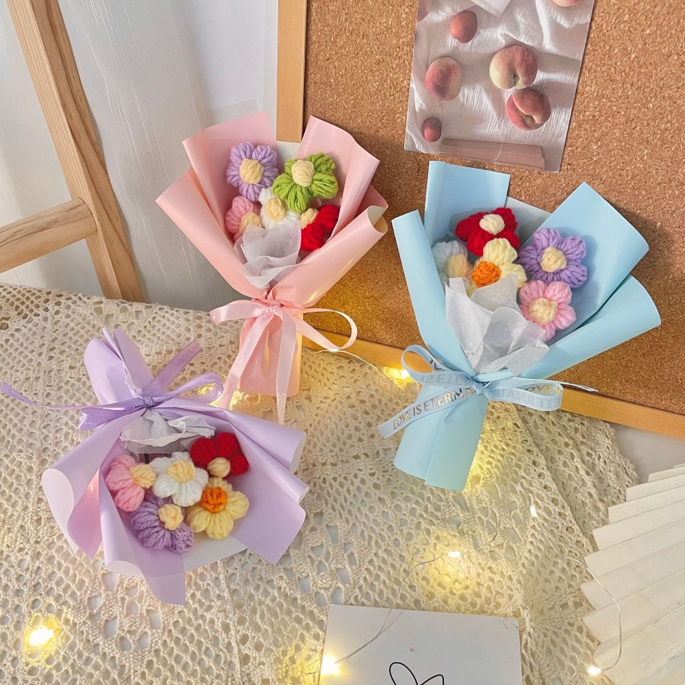 Bouquet Soap Flower Box Centerpieces Arrangements Gift for Home Decorations  Girlfriend Birthday Baby Shower , light pink