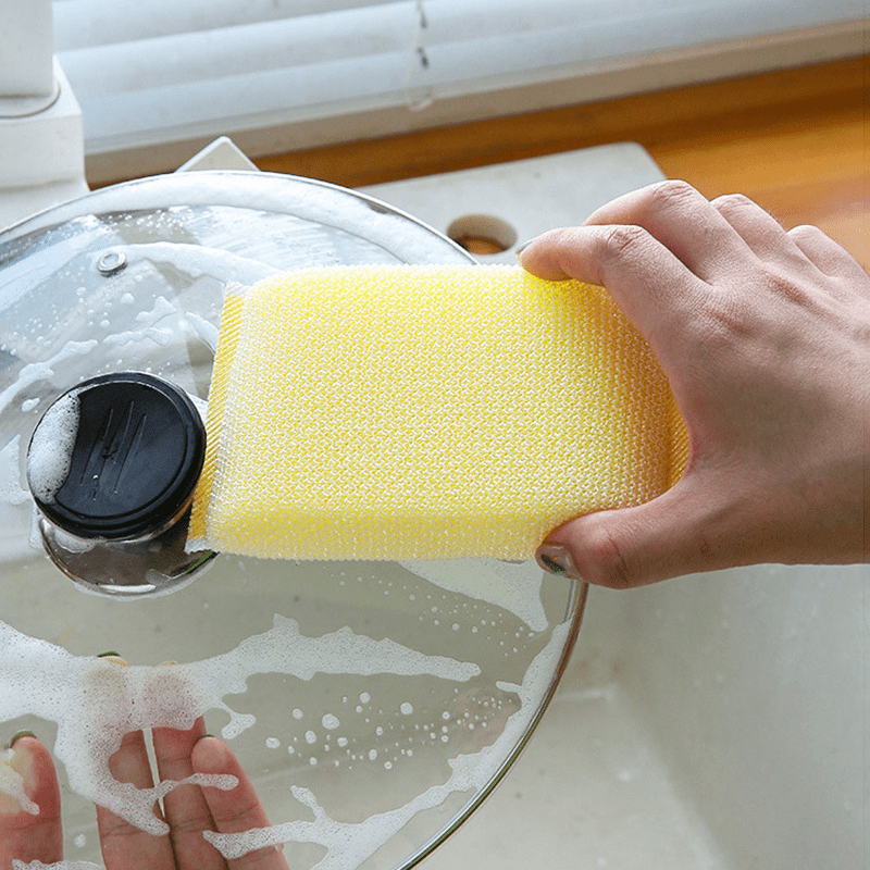 Dishwashing Sponge, Thick Dishwashing Pad, Kitchen Scrubbing Dishcloth -  Temu