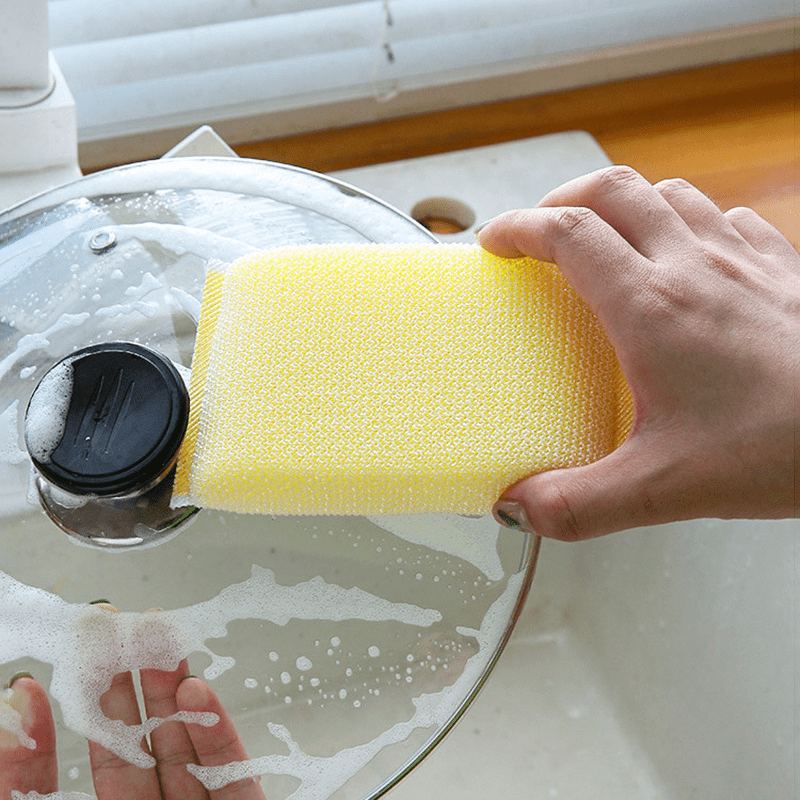 Dishwashing Sponges Black And White Double sided Thick - Temu