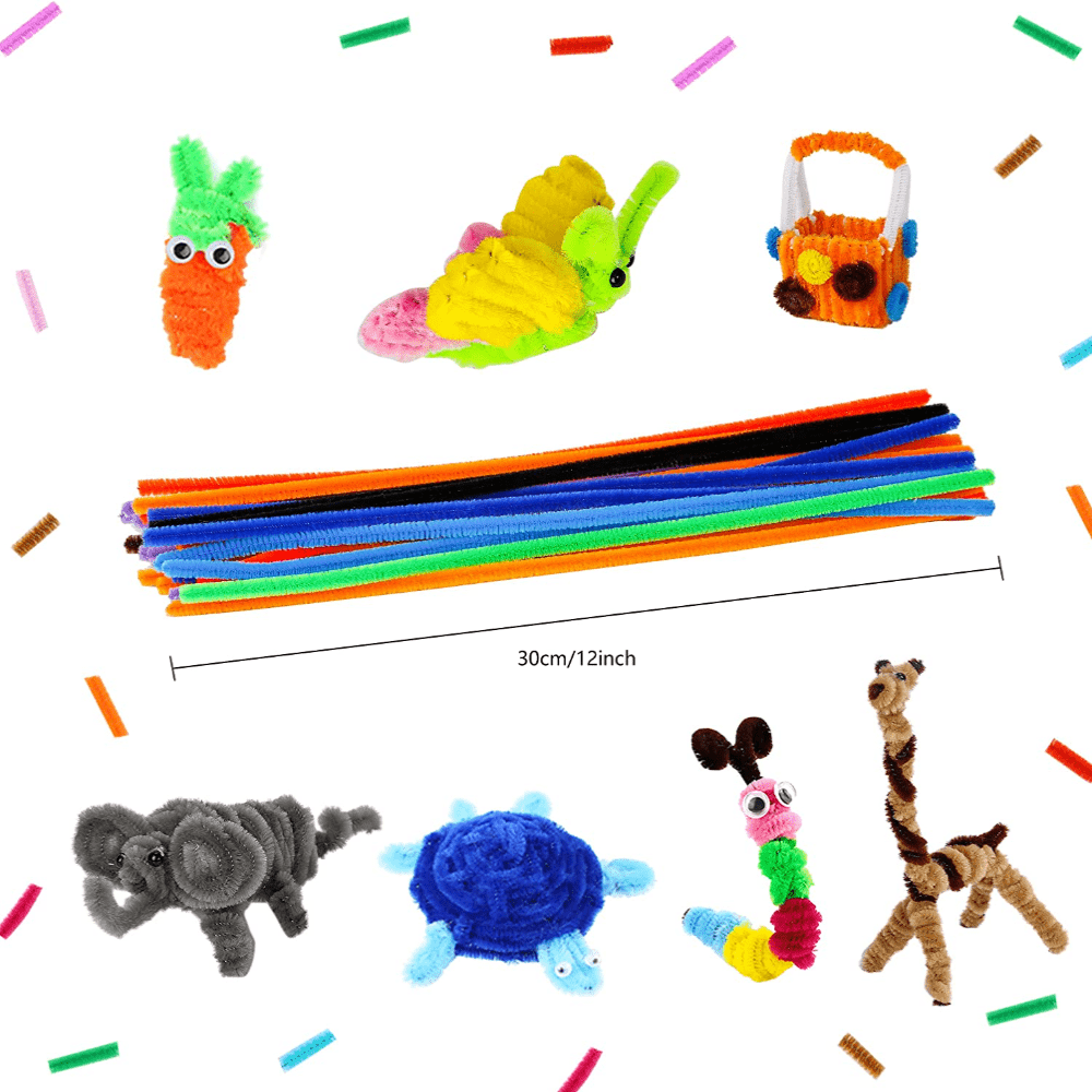 Pipe Cleaners Diy Craft Chenille Stems Supplies Stem Crafts