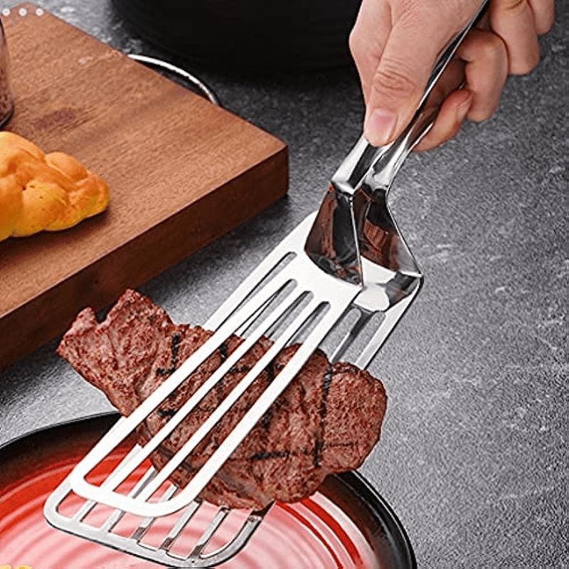 Multi functional Egg Pancake And Steak Spatula With Slotted - Temu