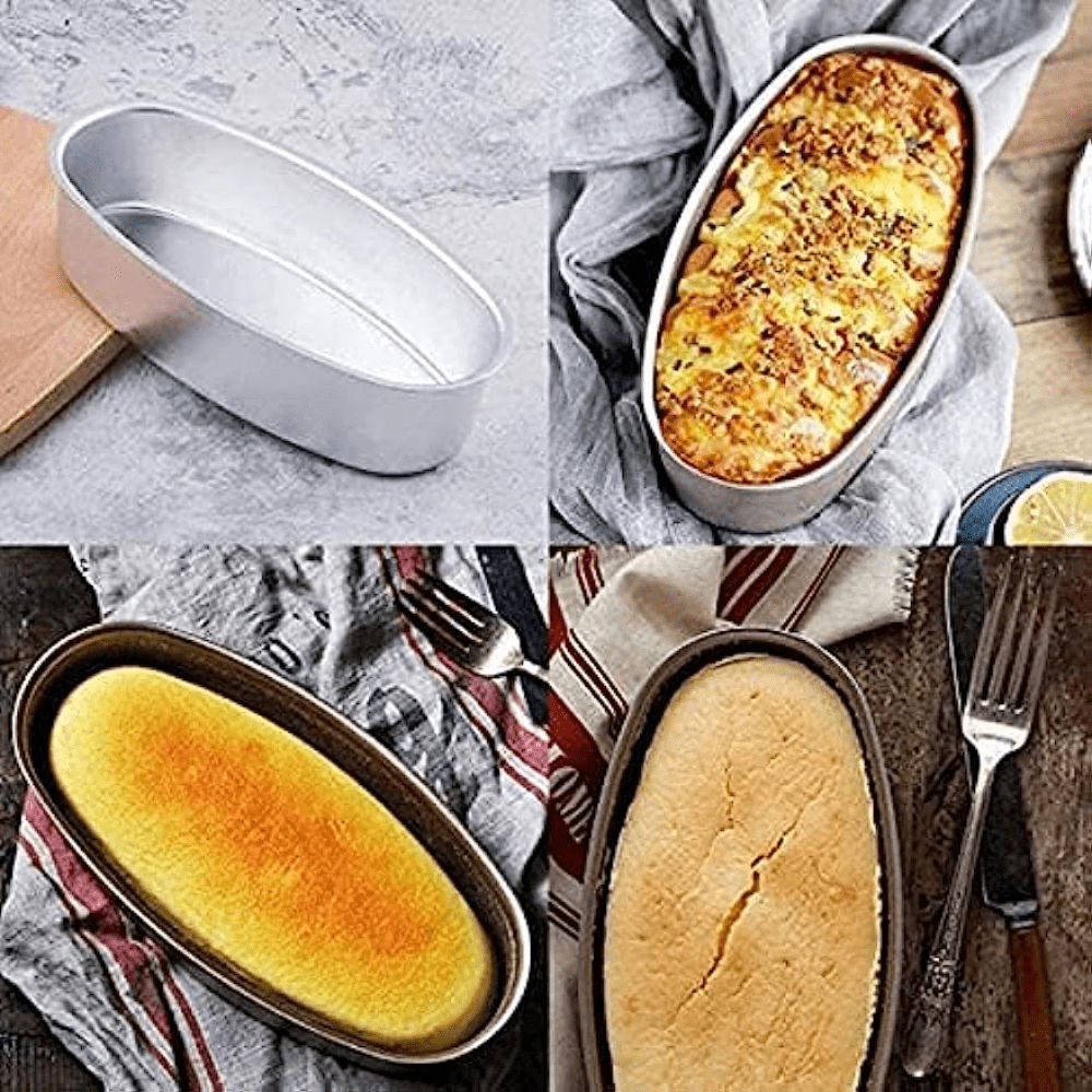 2 Pcs bread loaf pan metal baking pan cheesecake pan Bread Tray